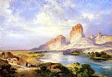 Thomas Moran Green River, Wyoming painting